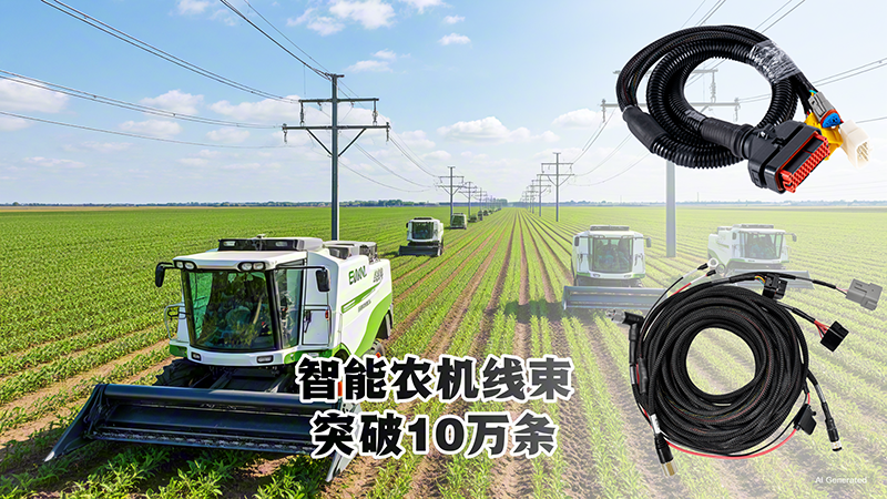 喜訊！蘇州凱佰樂(lè)智能農(nóng)機(jī)線(xiàn)束生產(chǎn)破10萬(wàn)條